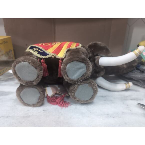 Barnum Bailey Elephant Plush Toy, 137th Edition Circus Collectible, Ringling Bro - Picture 7 of 8